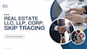 do llc, corp, lp, trust and business entity skip tracing