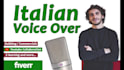record an italian professional voice over