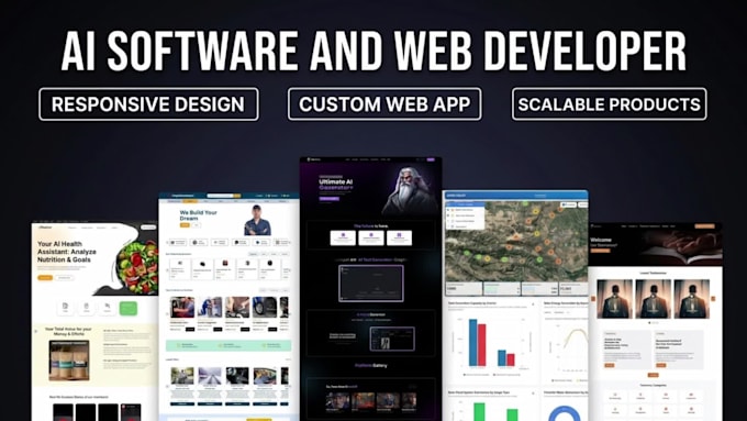 develop custom ai website as full stack ai software developer and ai integration
