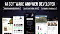develop custom ai website as full stack ai software developer and ai integration