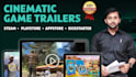create cinematic game trailer or gameplay promo
