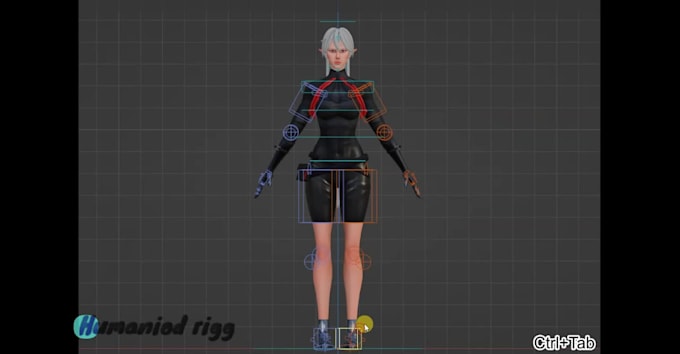 Manually rig your 3d characters for animation and games by Tanvirten ...