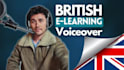 record your elearning, training, explainer voiceover in british english