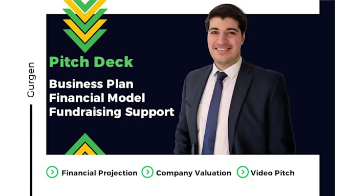 write and design your pitch deck and presentation