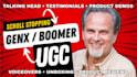 create genx ugc content for your product or service