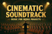 compose cinematic soundtrack music for media projects