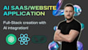 create ai saas, ai website, ai app, ai agent
