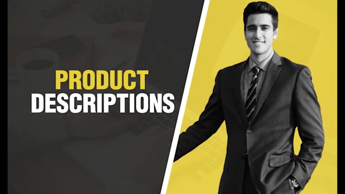 write SEO optimized product descriptions