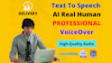 create amazing text to speech ai voiceover with real human tts voice at cheap
