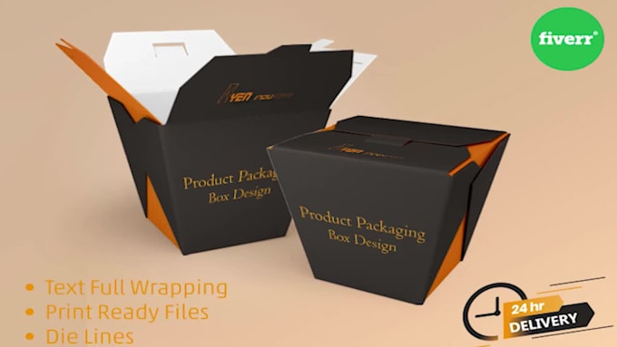 design your product packaging box design