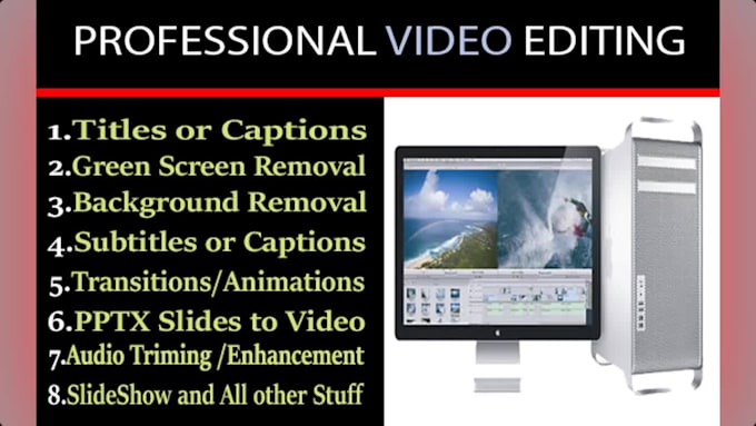 do professional video audio editing in 2 hours