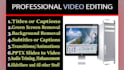 do professional video audio editing in 2 hours