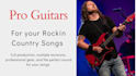 record killer country and rock guitar tracks for your song