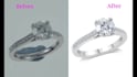 jewelry photo editing, retouching, background removal, color correction