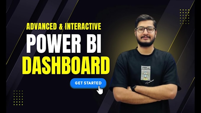 create interactive power bi dashboard and report