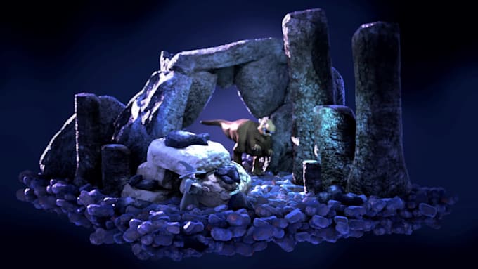 create professional 3d isometric animation and environment art