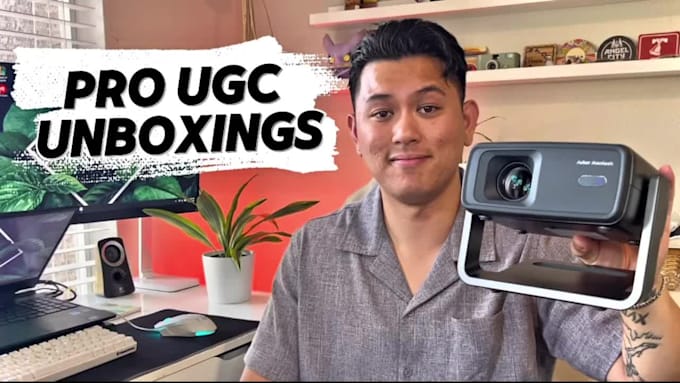 create an aesthetic ugc unboxing video for your products