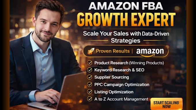 be your virtual assistant for amazon fba