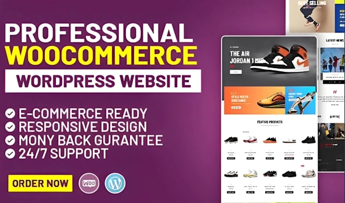 develop wordpress ecommerce website using woocommerce