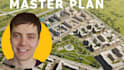 do architectural master plan, site plan in 3d