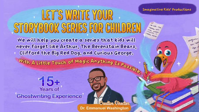 ghostwrite engaging childrens story book series
