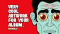 create 2d cartoon album cover animated