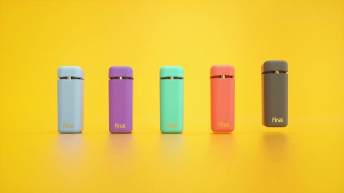 make realistic 3d product animation for your product