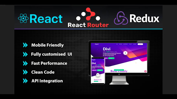 Create react app frontend for you by Zaid_ahmed1 | Fiverr