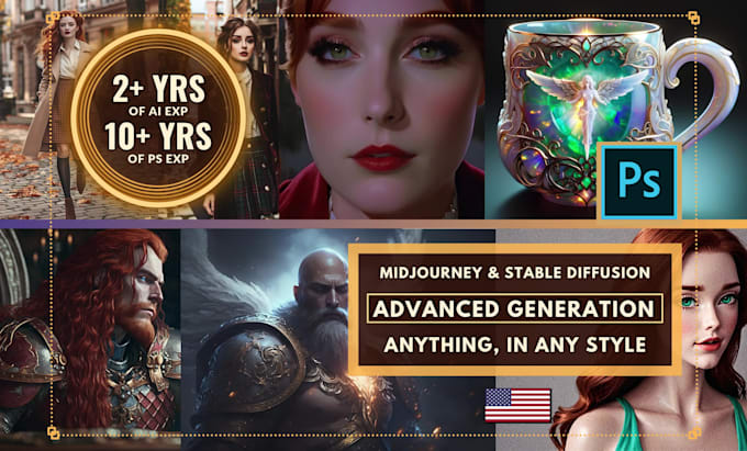 create or transform photos with advanced ai in any style