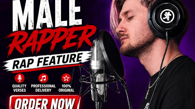 be your custom rapper, male rapper, uk rap and ghostwriter rap