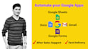 automate google sheets, form, gmail, drive, calendar via apps script