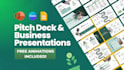 design a professional powerpoint, investor pitch deck, or film pitch deck