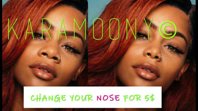 realistic nose job rhinoplasty photo simulation surgery