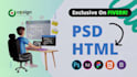 convert figma to HTML or xd to HTML with a responsive