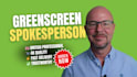 professional green screen video spokesperson
