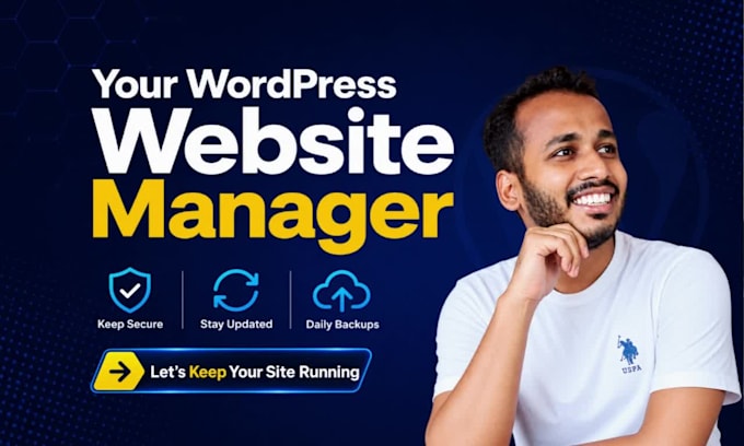 provide monthly wordpress website maintenance and support