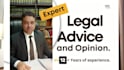 provide expert legal advice and opinion