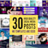 design 30 social media posts