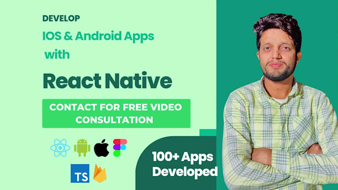 convert app design into expo react native application