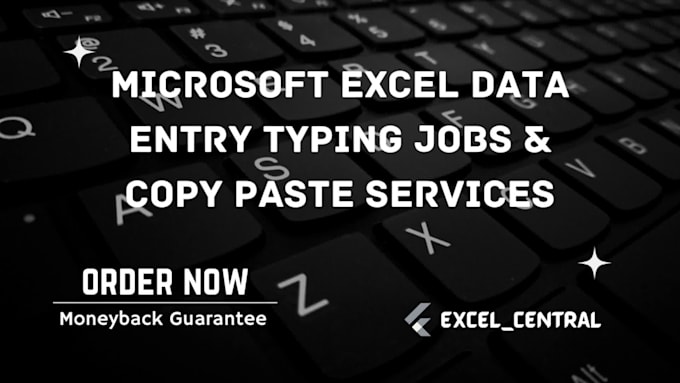 Do excel data entry typing work jobs copy paste in 24 hours by Excel ...