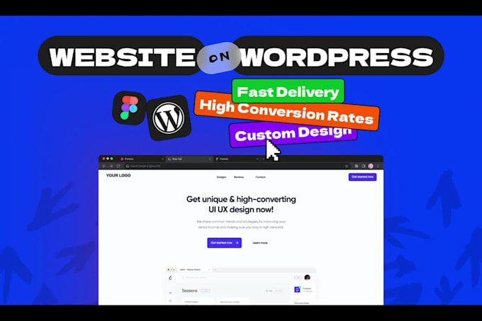 create a responsive and professional wordpress website