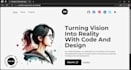develop a modern and responsive frontend