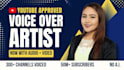 be your youtube voiceover narrator available with video