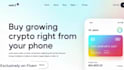 build crypto website, crypto landing page, crypto exchange