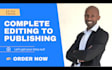 professionally edit, proofread, and publish on amazon KDP