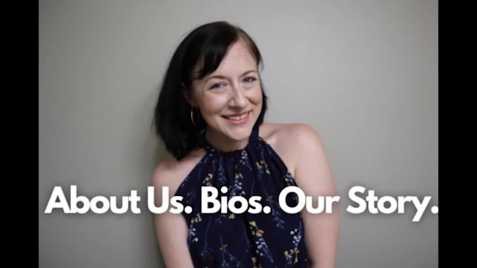 write an about us or brand story page for your website