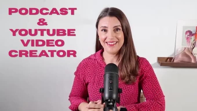create a podcast ugc vlog or youtube style video