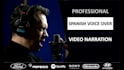 record a pro spanish voice over narration for your video