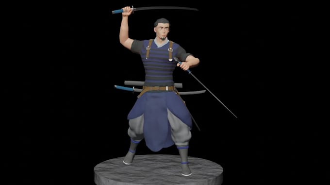 sculpt 3d model ready for 3d printing