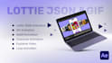 create gif and lottie animations for web and apps